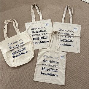 Brooklinen Canvas Tote Bags (4)